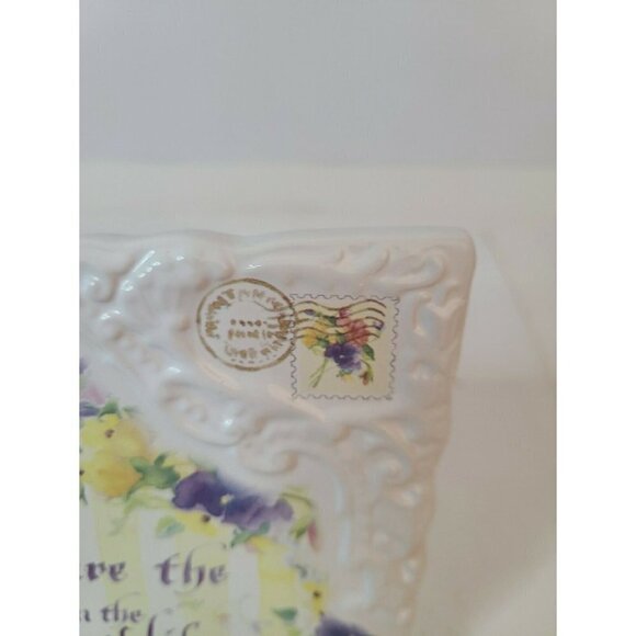 𝅺VINTAGE Lady Jane Post Card Plaque Inspirational - Picture 2 of 6